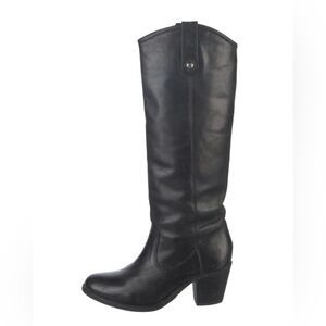 Women's Frye Jackie Black Leather Boots